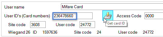 Detected Card