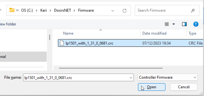 New LP1501 New Firmware